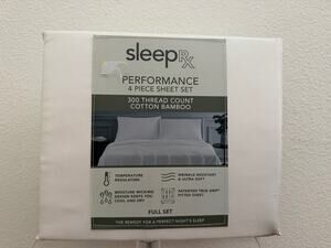 New bamboo blend ivory sheet set full